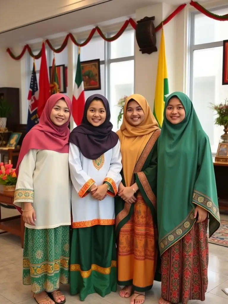 An inspiring image of young people participating in a 3MTKD cultural exchange program, showcasing cross-cultural understanding and respect.